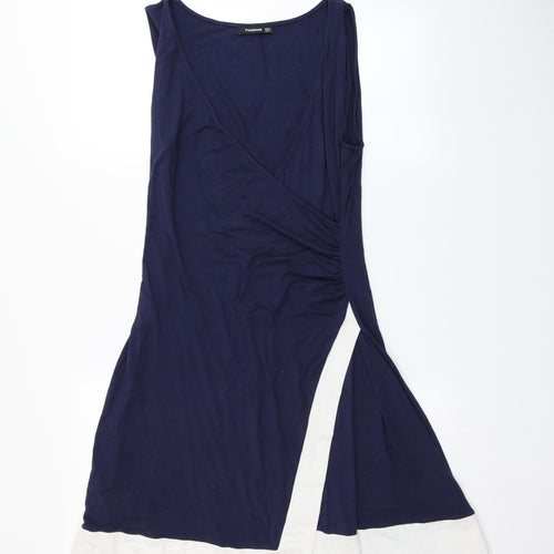 Patty Boutix Womens Blue   Fit & Flare  Size L
