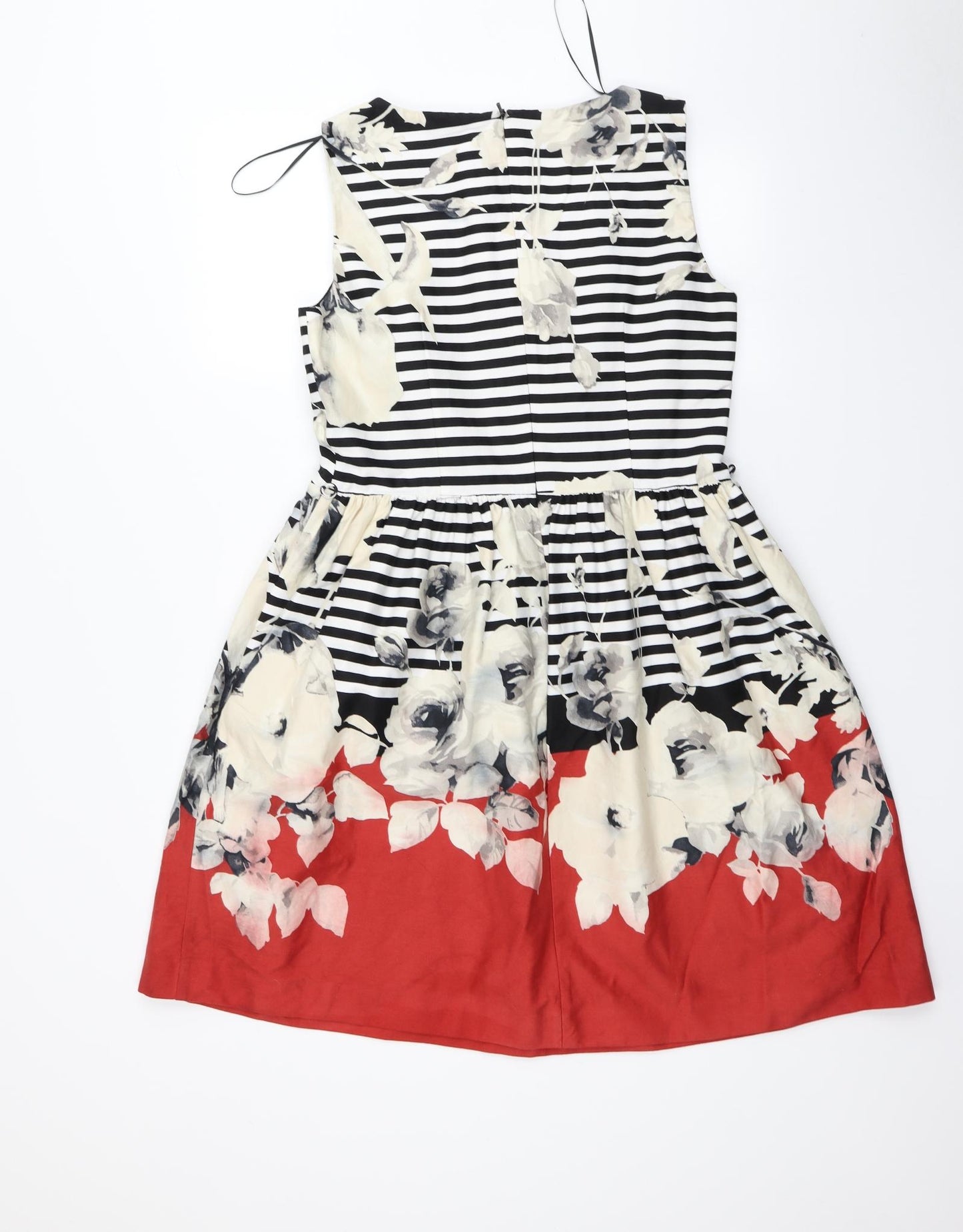 Pepperberry Womens Multicoloured Striped  Fit & Flare  Size 14