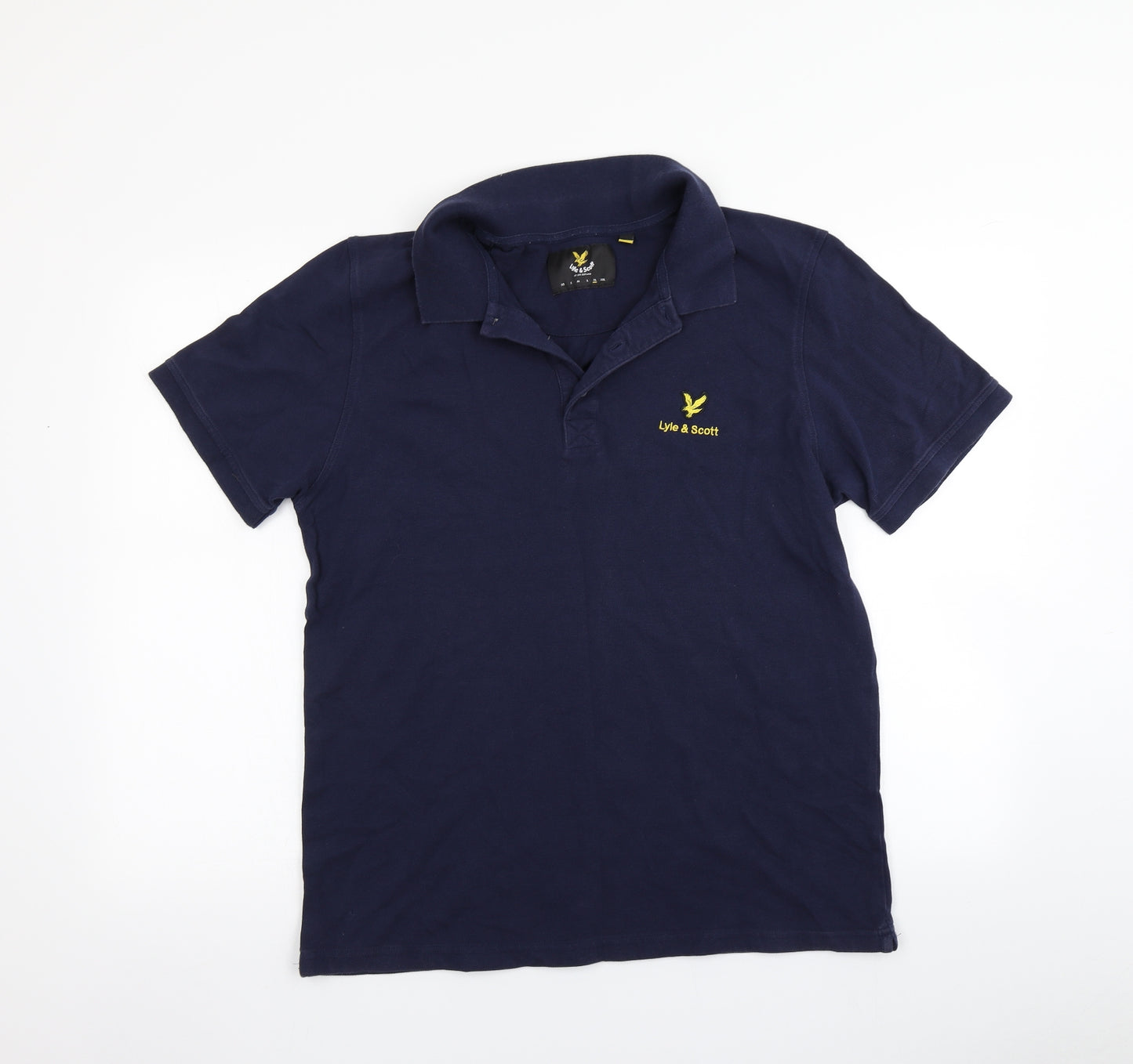 Lyle and scott Mens Blue    Polo Size XL