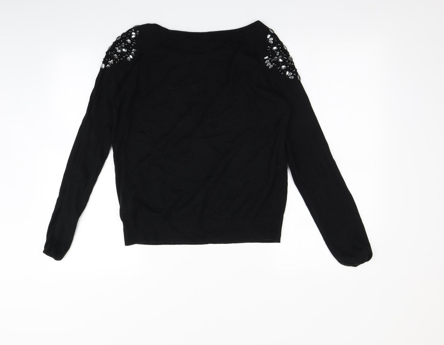F&F Womens Black   Pullover Jumper Size 12