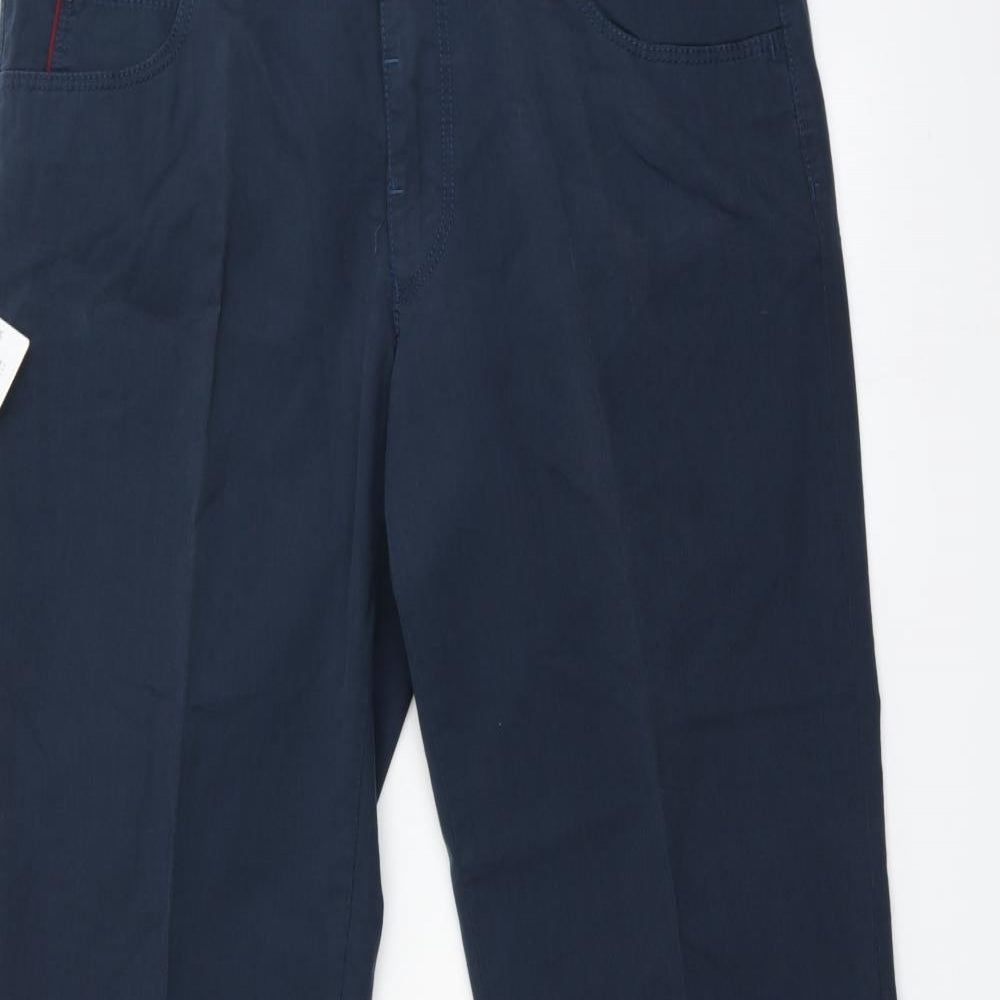 Meyer Mens Blue   Trousers  Size 36 in L32 in
