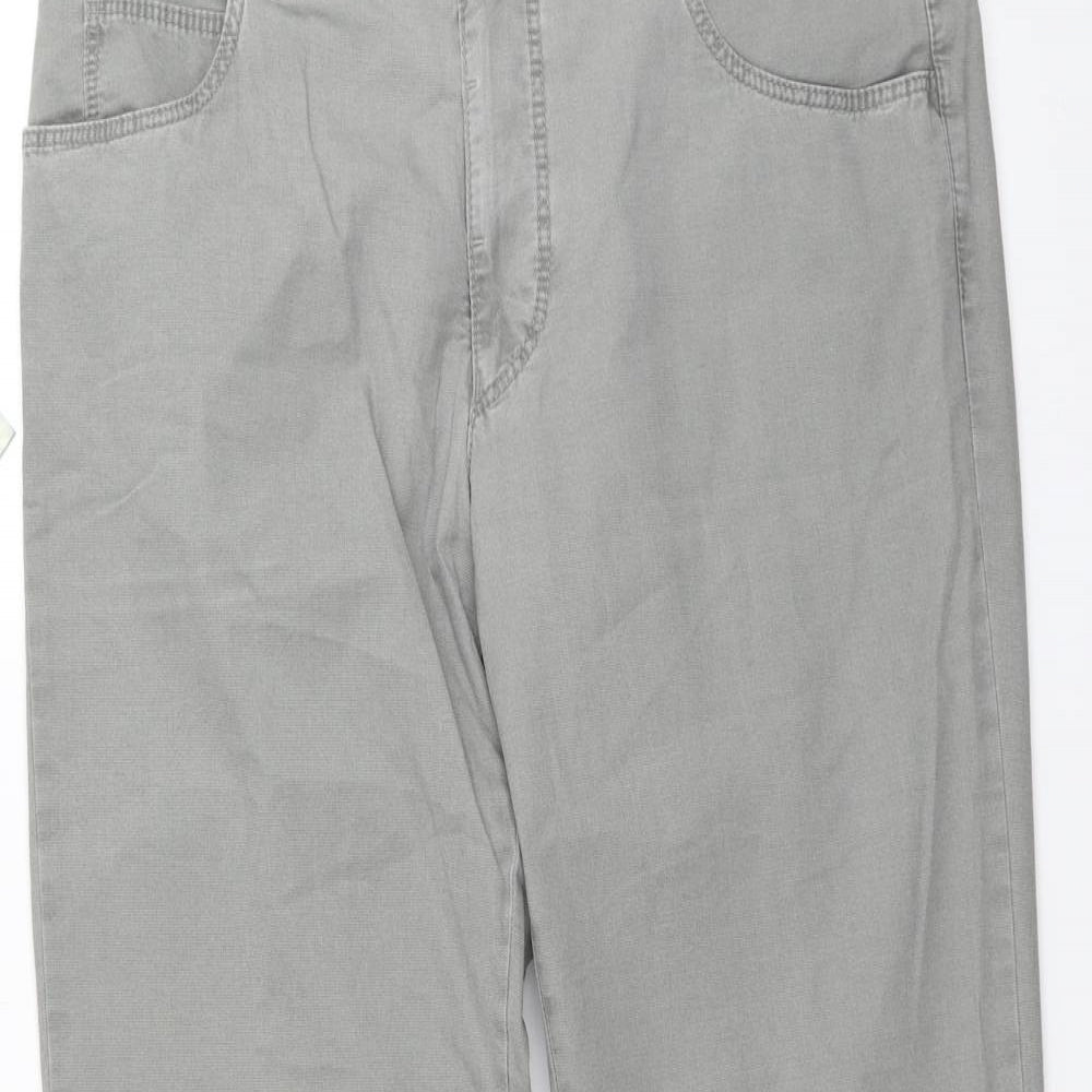 Meyer Mens Grey   Straight Jeans Size 36 in L32 in