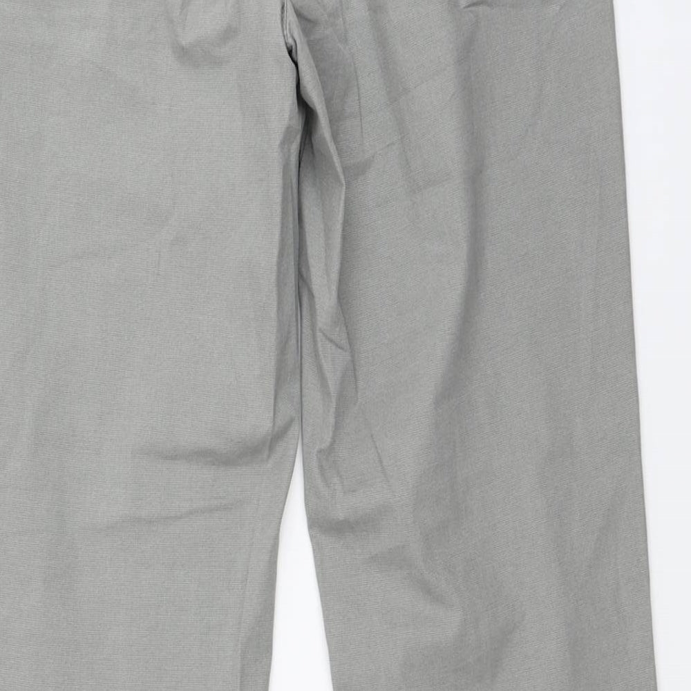 Meyer Mens Grey   Straight Jeans Size 36 in L32 in