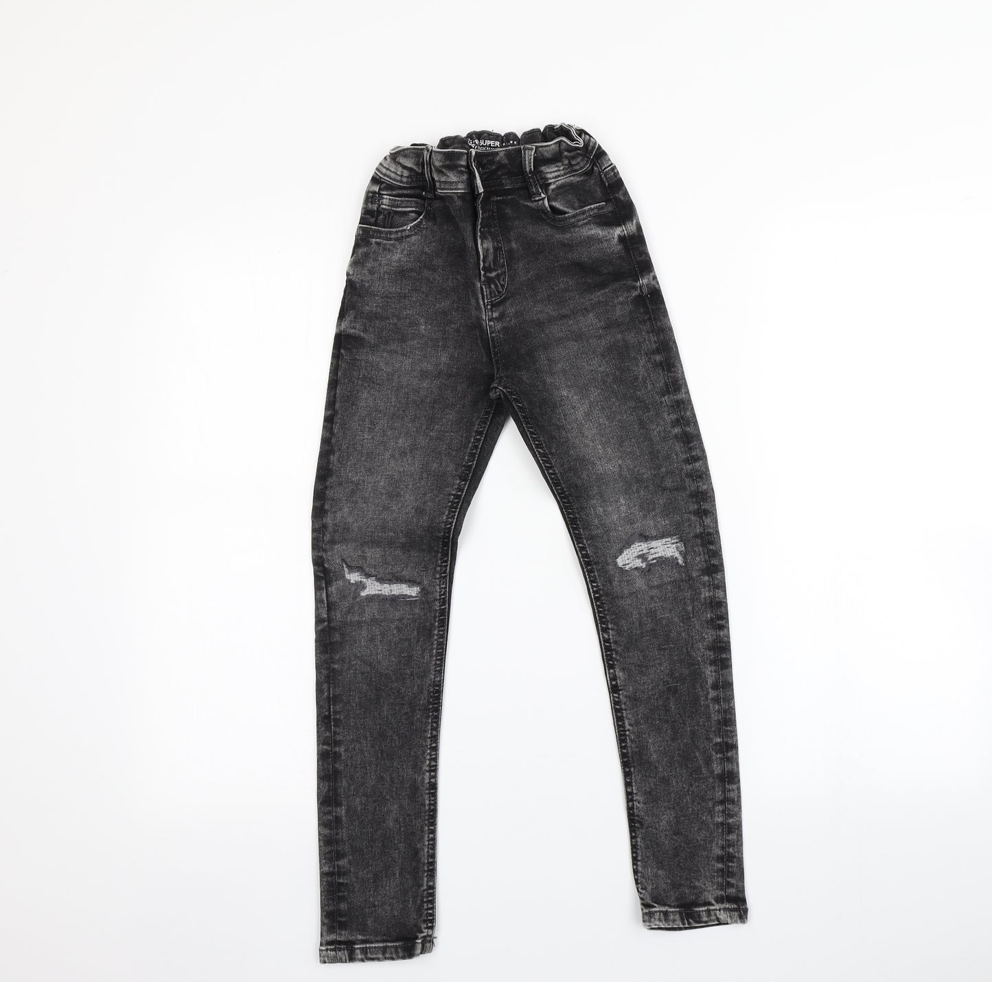 Primark Boys Grey   Skinny Jeans Size 8-9 Years