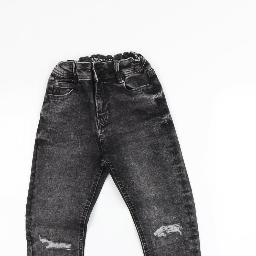 Primark Boys Grey   Skinny Jeans Size 8-9 Years