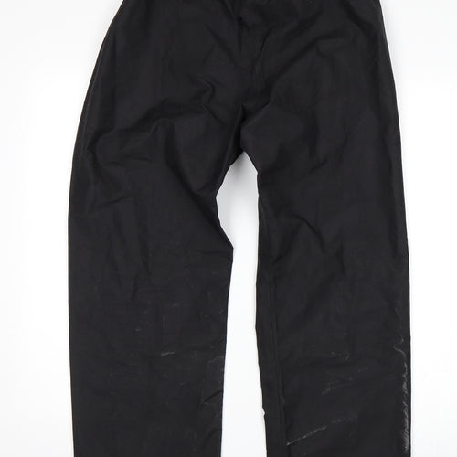 Preworn Mens Black   Rain Trousers Trousers Size S L28 in