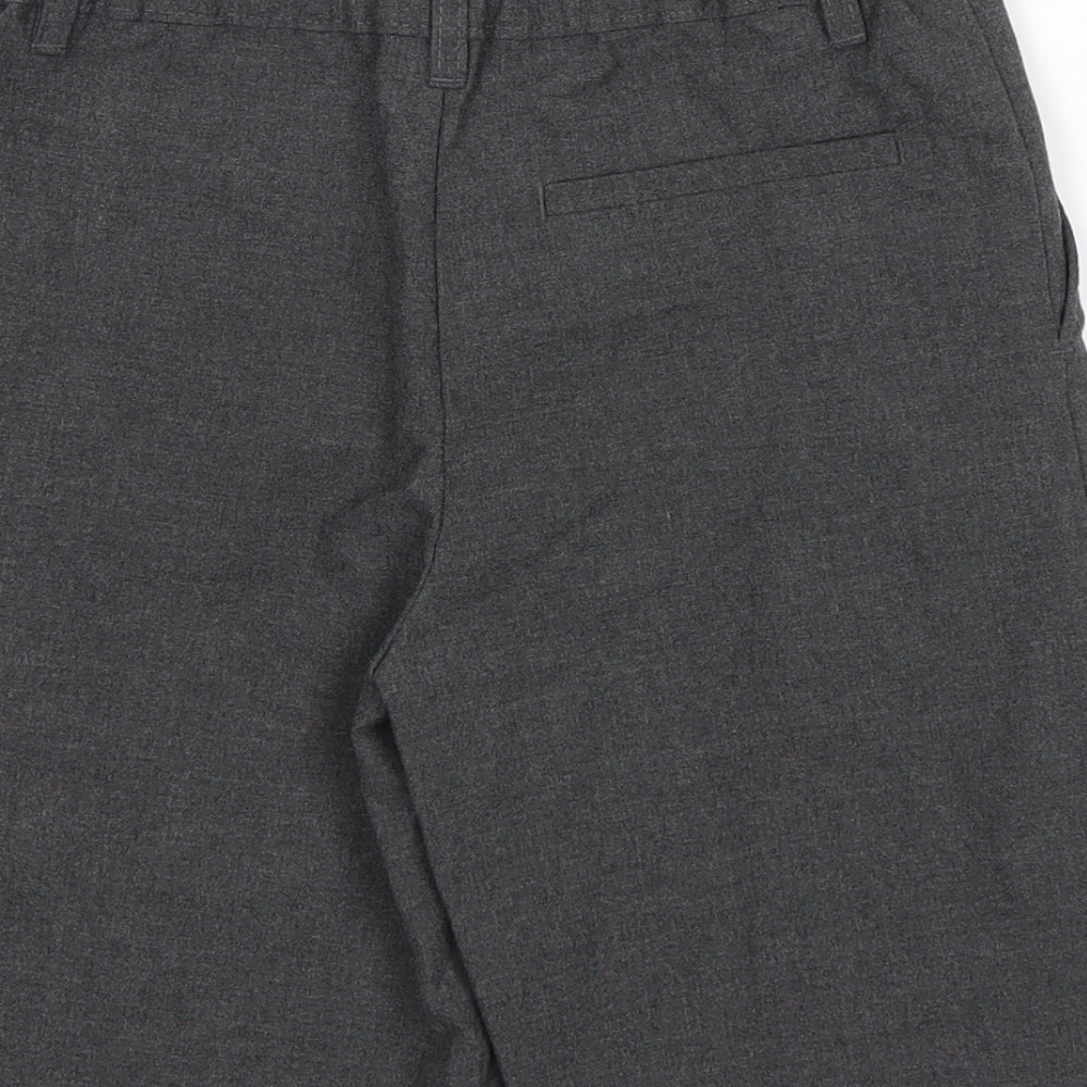 M&S Boys Grey   Bermuda Shorts Size 8-9 Years - School Shorts