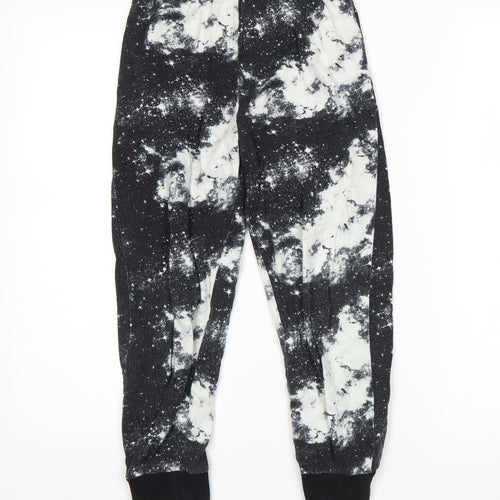NEXT Girls Multicoloured Geometric  Sweatpants Trousers Size 9 Months