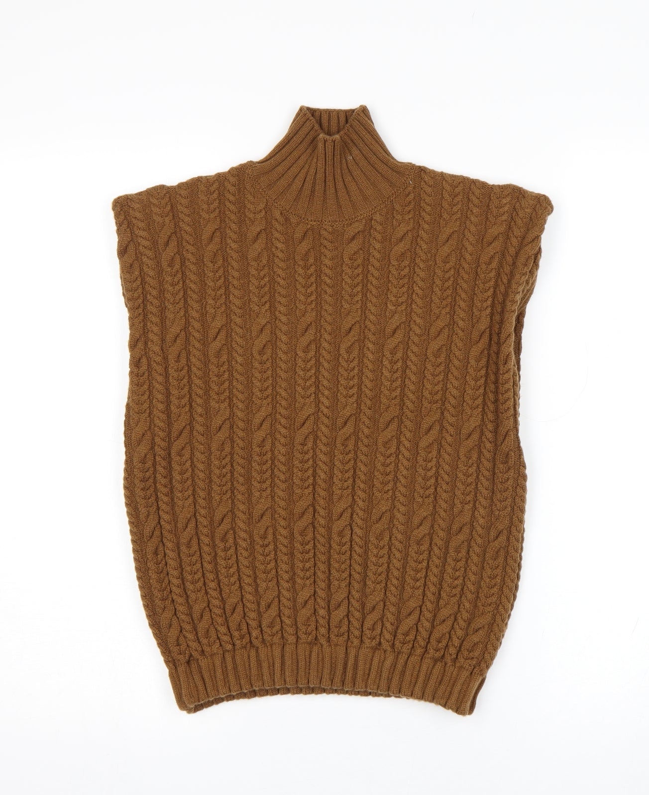 Zara Womens Brown   Vest Jumper Size S