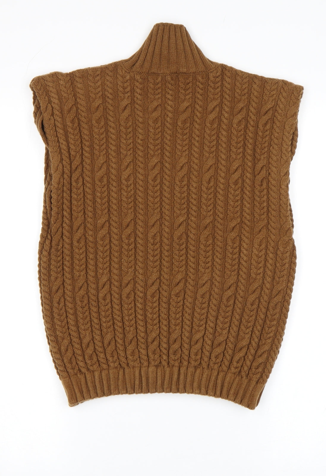Zara Womens Brown   Vest Jumper Size S