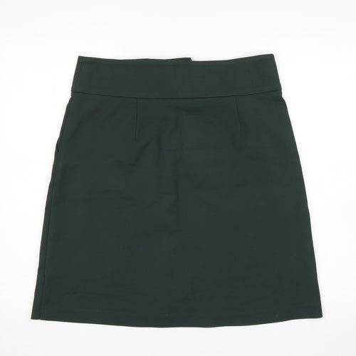 M&S Womens Green   A-Line Skirt Size 12
