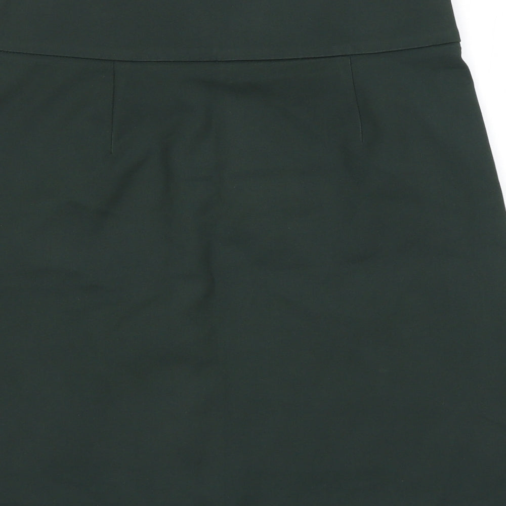 M&S Womens Green   A-Line Skirt Size 12