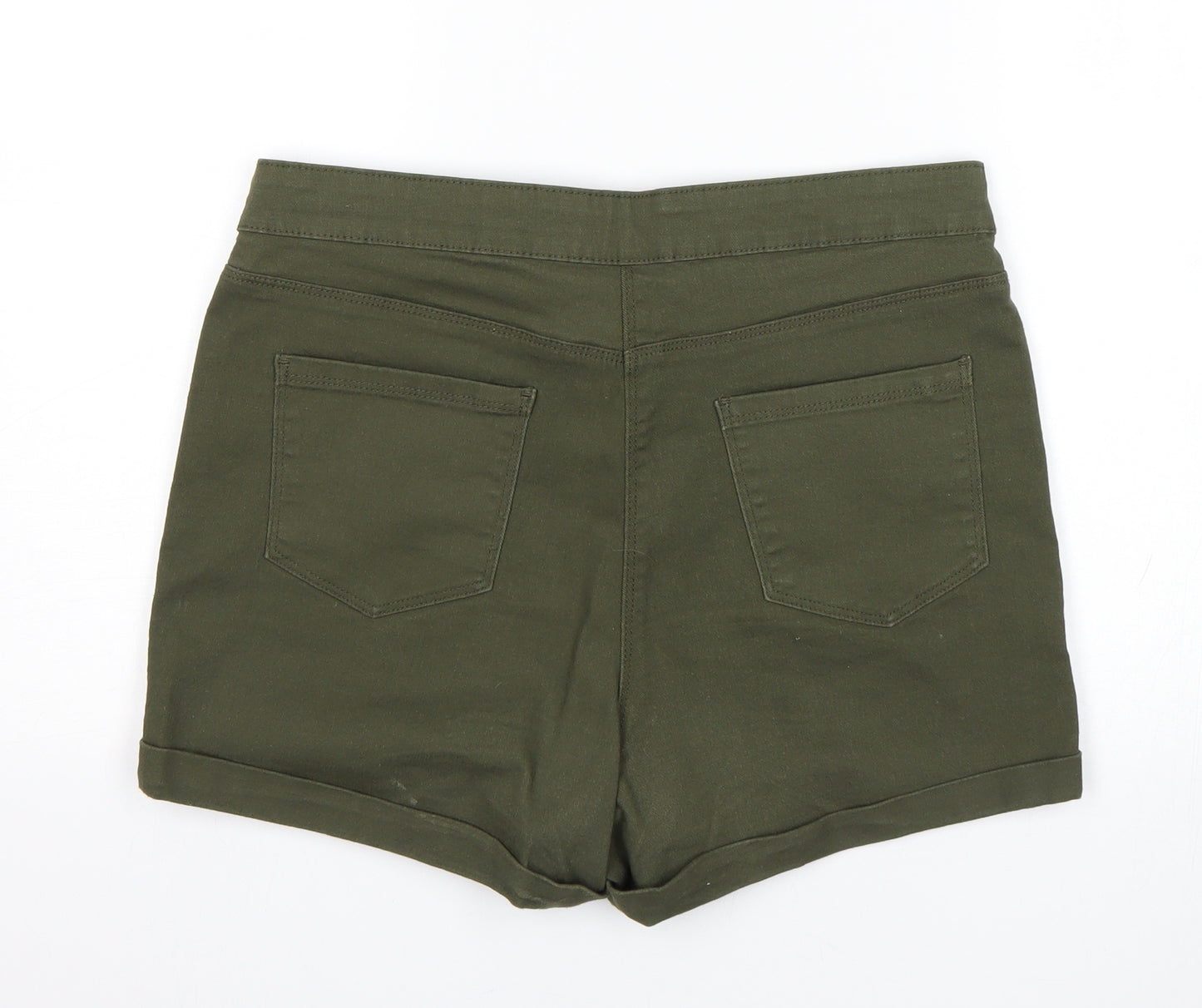 Papaya Womens Green   Bermuda Shorts Size 12