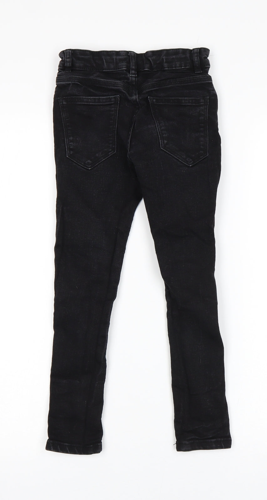 Matalan Boys Black   Skinny Jeans Size 7 Years
