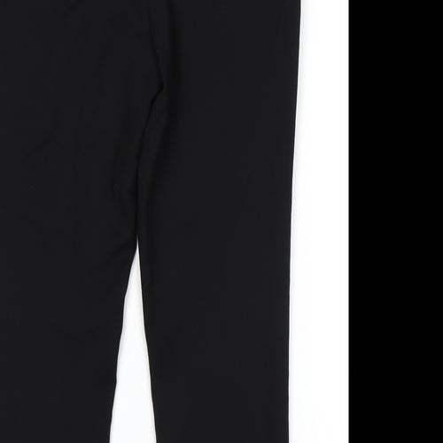 Preworn Womens Black   Trousers  Size 32 in L26 in