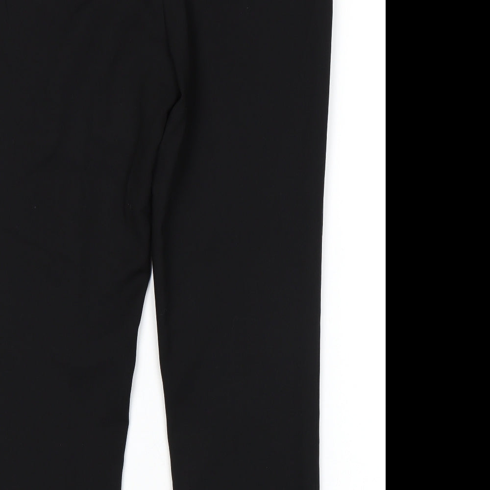 Preworn Womens Black   Trousers  Size 32 in L26 in