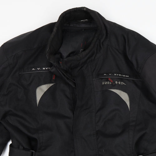 Richa Mens Black   Biker Coat Size XL