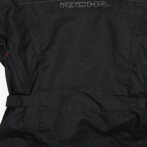 Richa Mens Black   Biker Coat Size XL