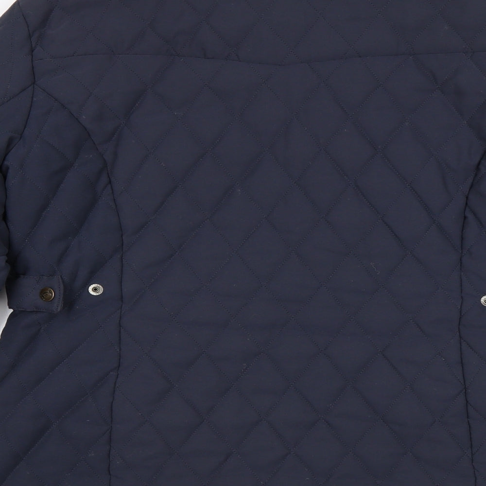 Hunter Outdoor Womens Blue   Quilted Coat Size 14