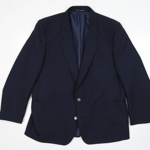Sharp Freeman Mens Blue   Jacket Suit Jacket