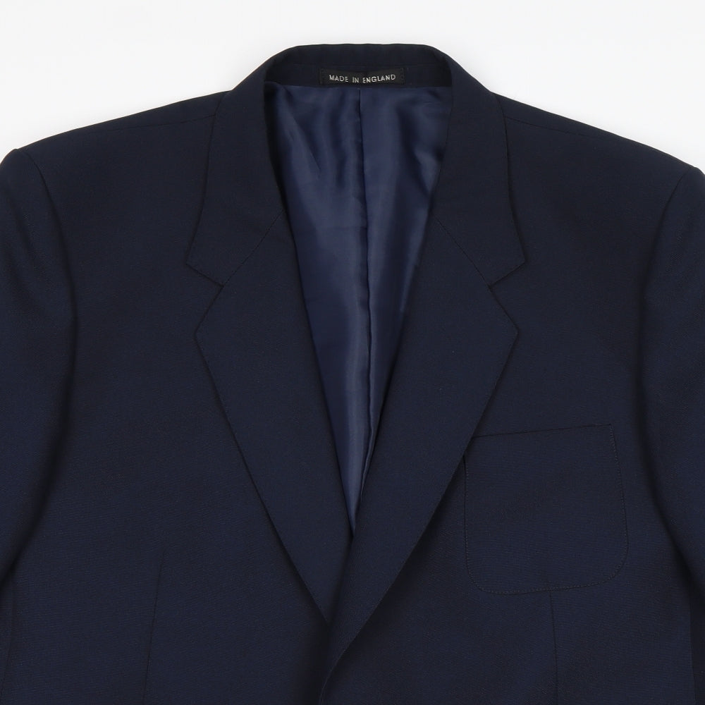 Sharp Freeman Mens Blue   Jacket Suit Jacket