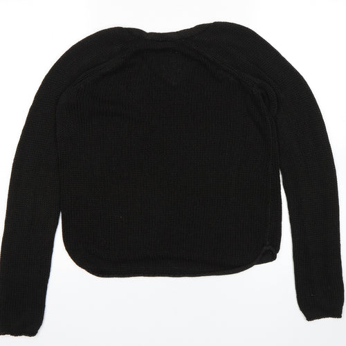 H&M Womens Black   Pullover Jumper Size XS