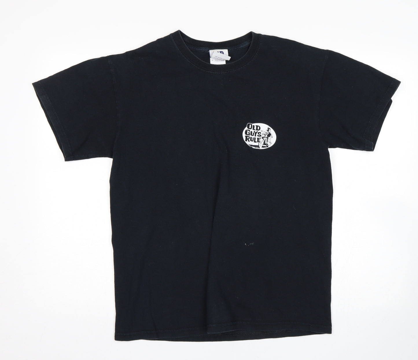 Old Guys Rule Mens Blue    T-Shirt Size M