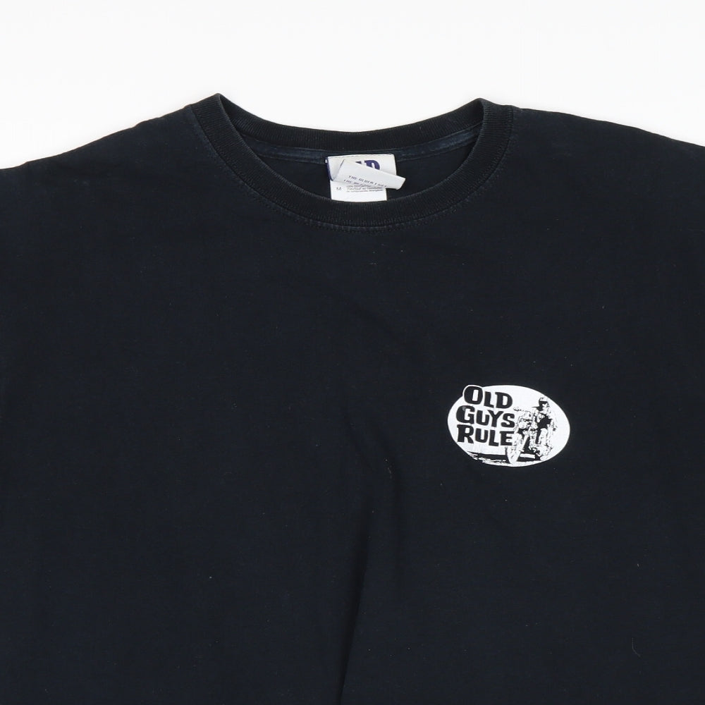 Old Guys Rule Mens Blue    T-Shirt Size M