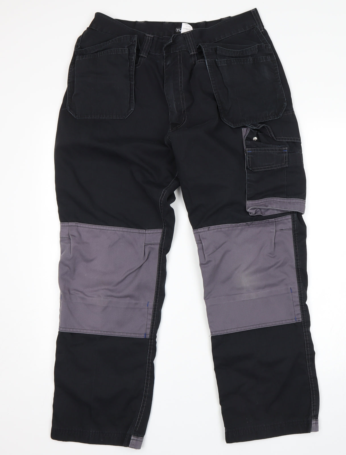 Tungsten Mens Black   Carpenter Trousers Size 32 L28 in - Work
