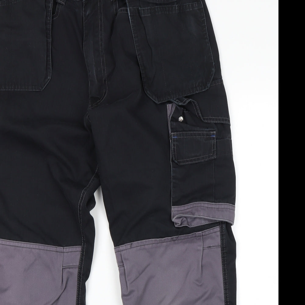 Tungsten Mens Black   Carpenter Trousers Size 32 L28 in - Work