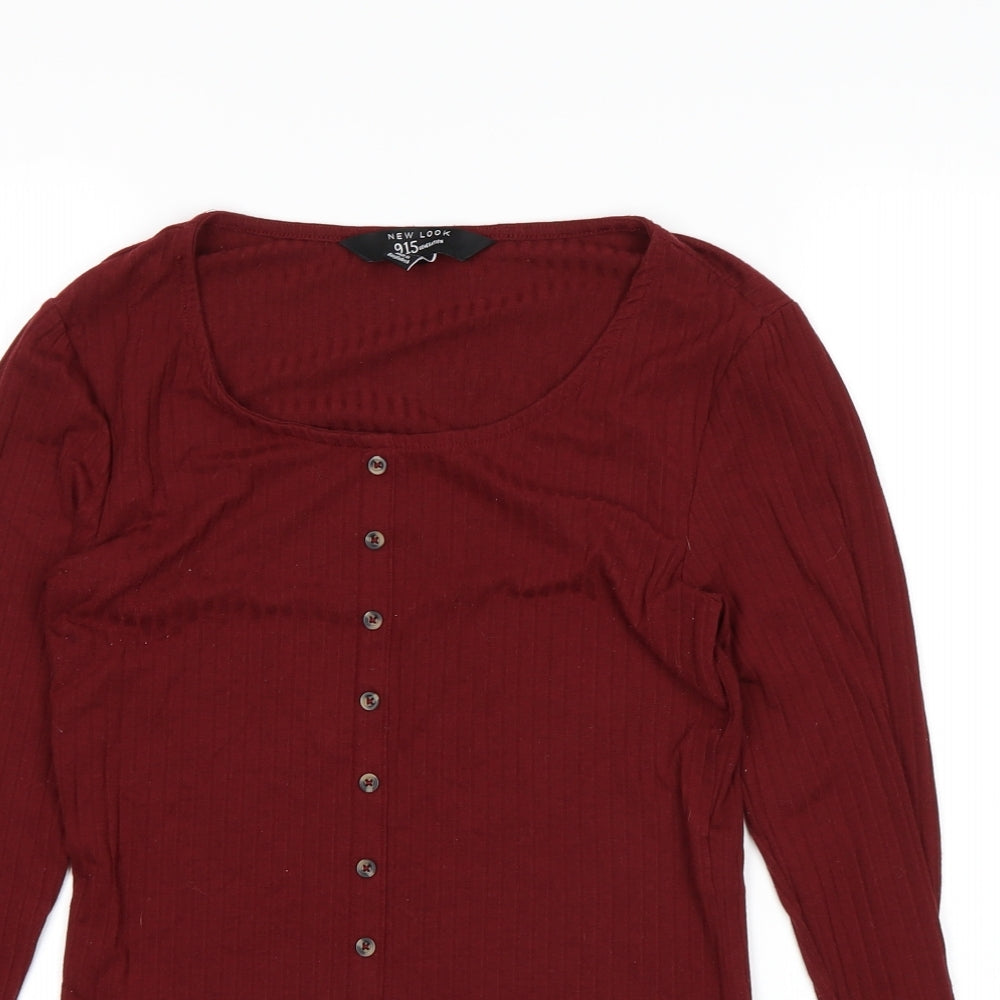 New Look Girls Red   Basic T-Shirt Size 12-13 Years