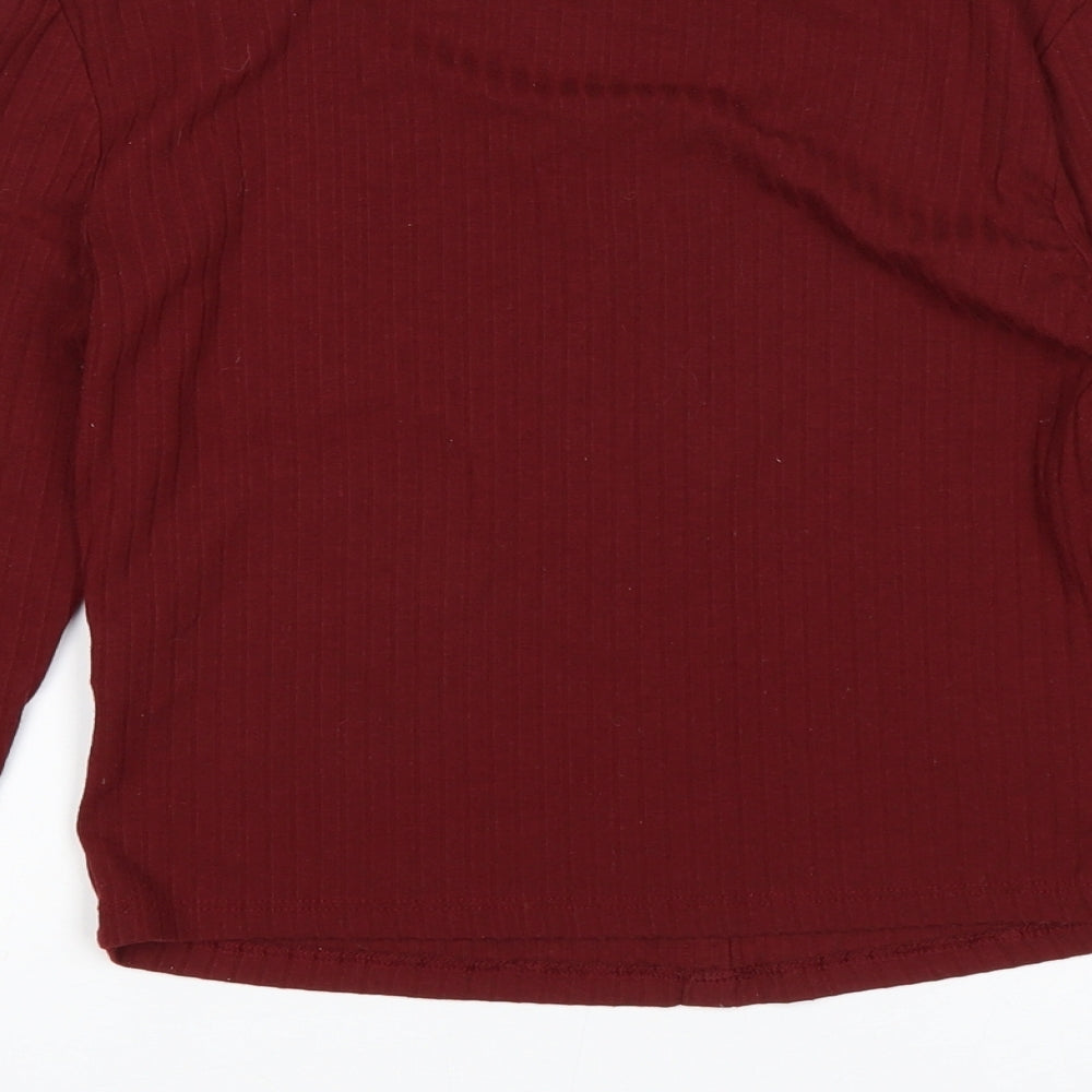 New Look Girls Red   Basic T-Shirt Size 12-13 Years