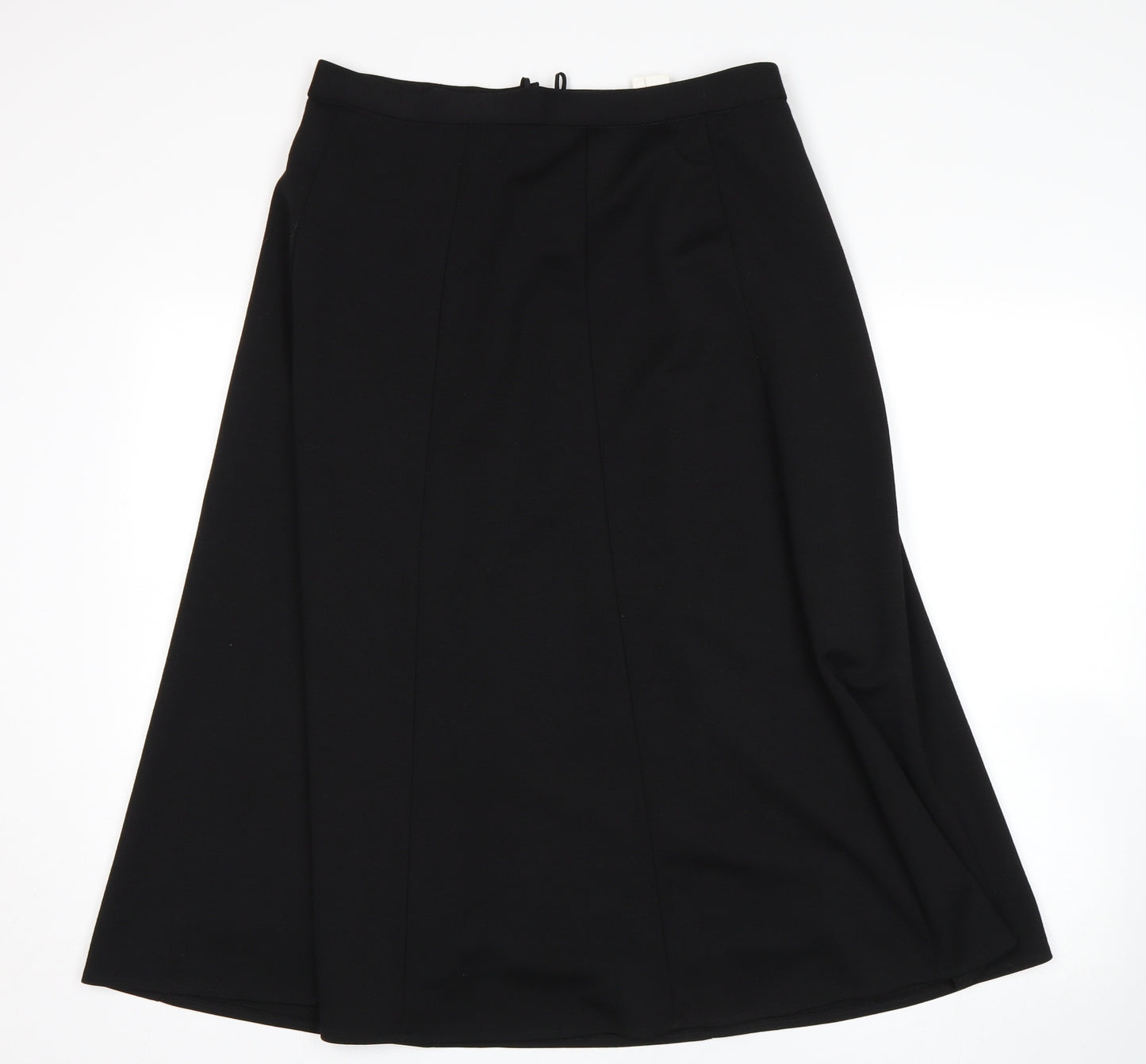Karelia Womens Black   A-Line Skirt Size 16