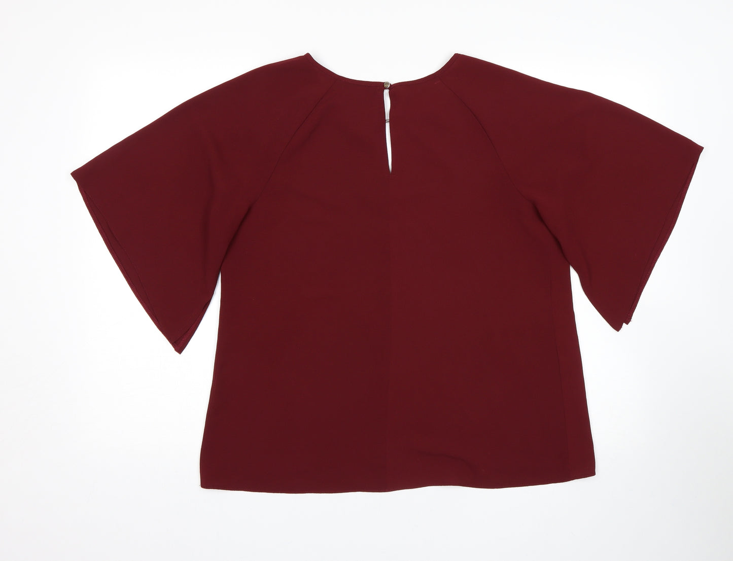Matalan Womens Red   Basic Blouse Size 12