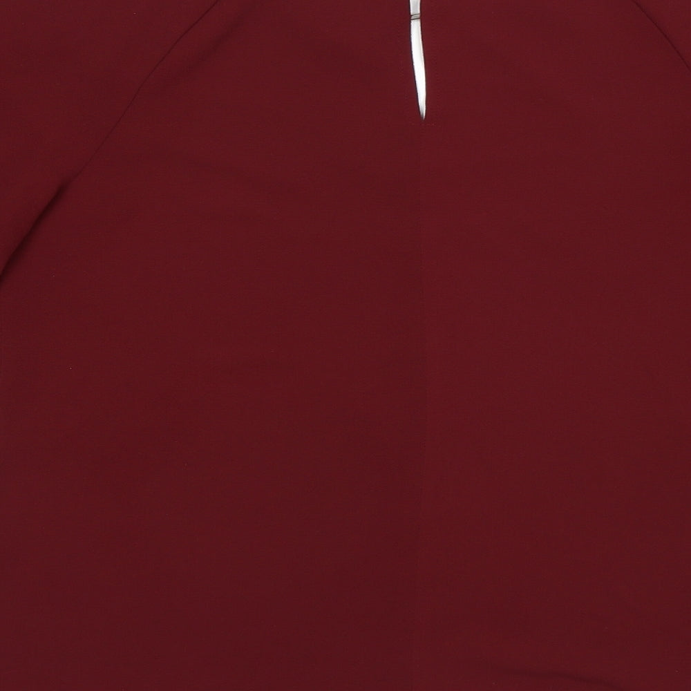 Matalan Womens Red   Basic Blouse Size 12