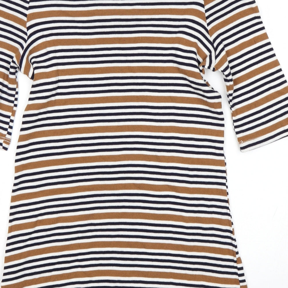 Dorothy Perkins Womens Multicoloured Striped  Pullover Jumper Size 18