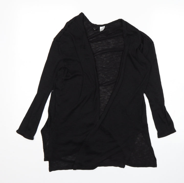 H&M Womens Black   Wrap Jumper Size XS