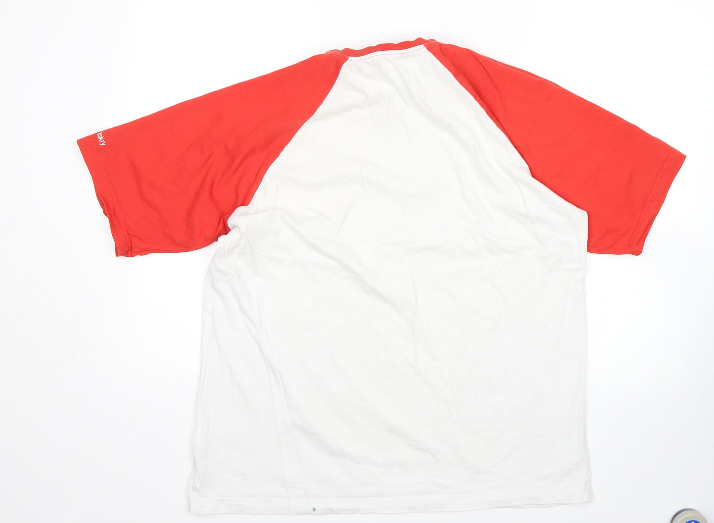 Peworn Mens Multicoloured    T-Shirt Size XL