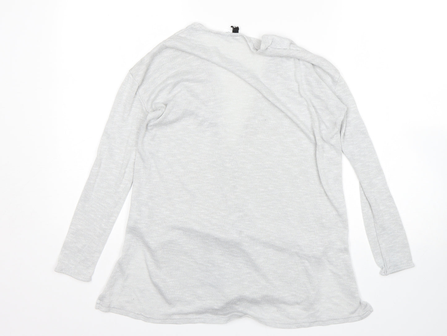 H&M Womens Grey   Cardigan Jumper Size XS