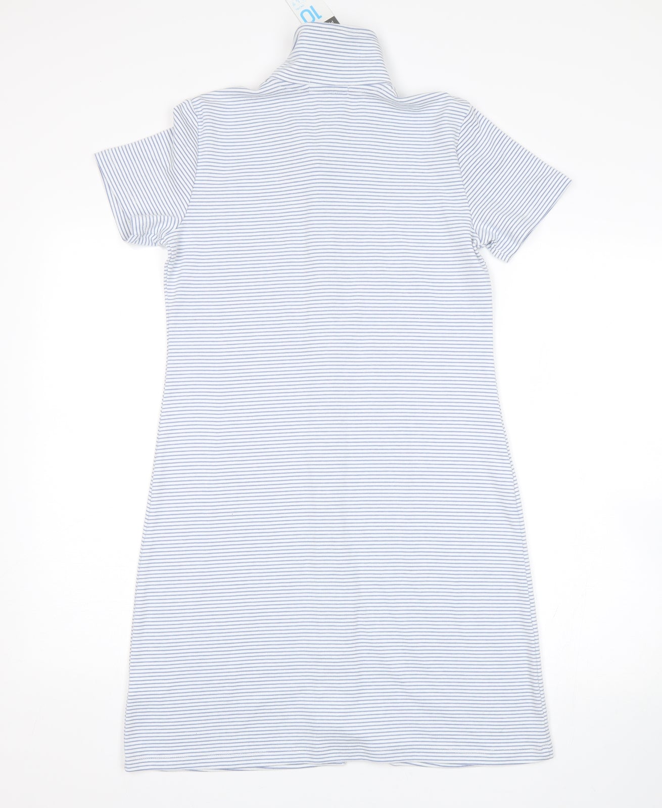 Primark Womens Multicoloured Striped  Shirt Dress  Size 10