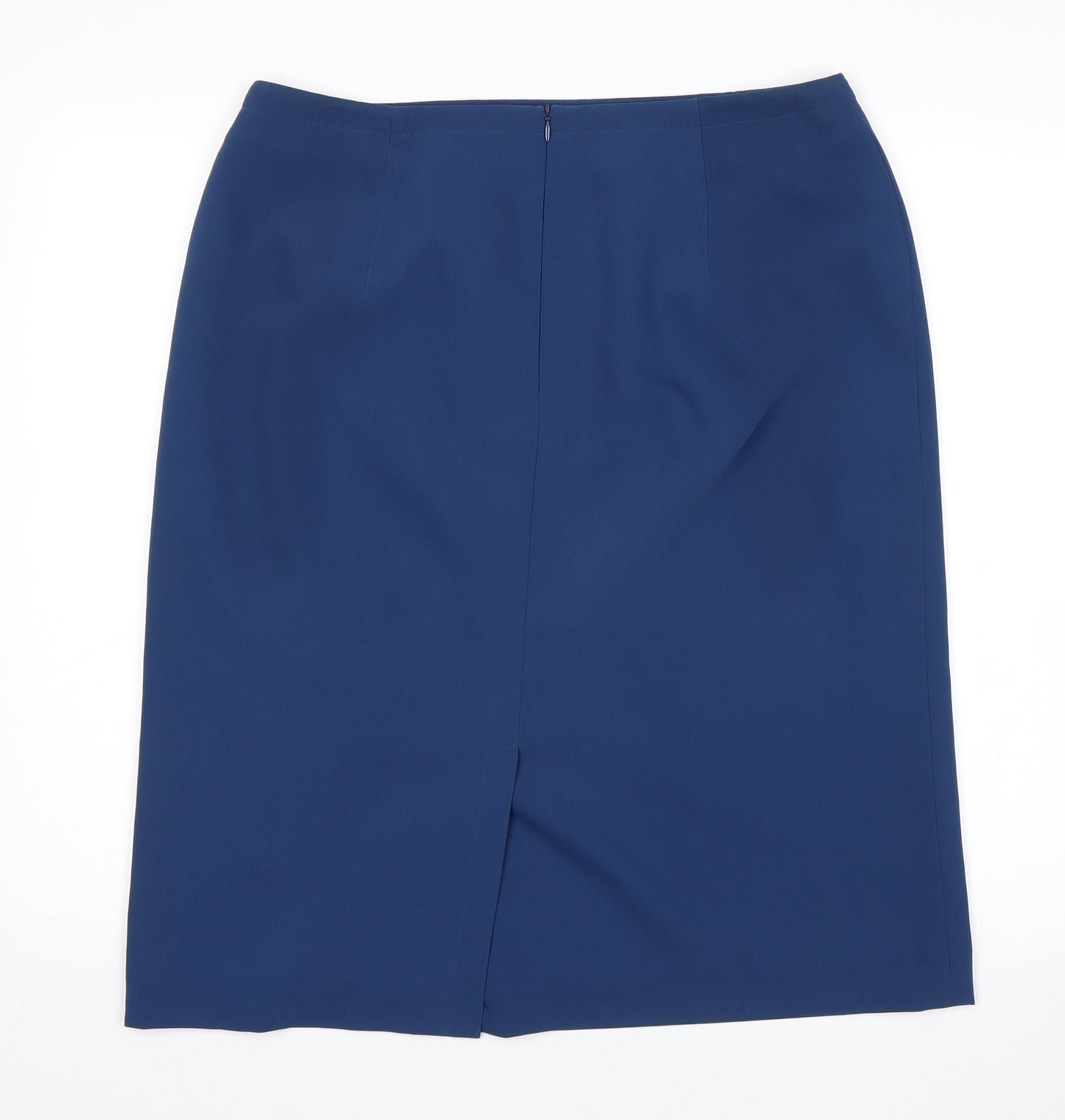 Windsmoor Womens Blue   Straight & Pencil Skirt Size 16