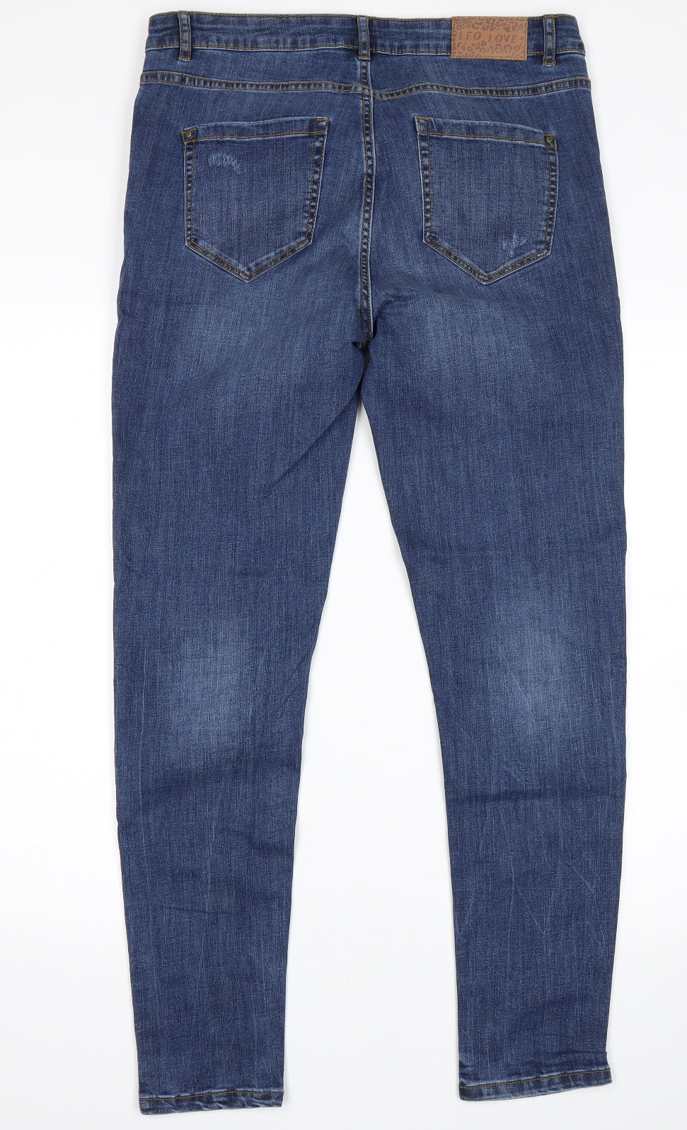 ESMARA Womens Blue   Skinny Jeans Size 14 L29 in