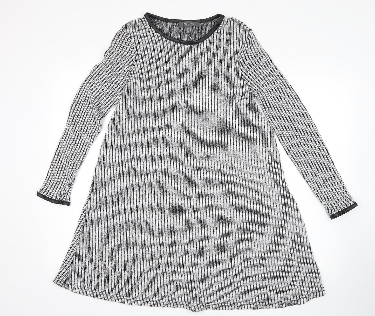 Primark Womens Grey   Jumper Dress  Size 10