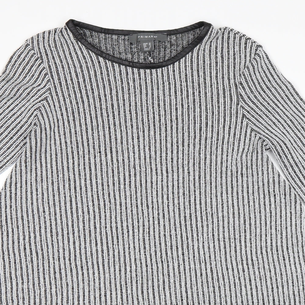 Primark Womens Grey   Jumper Dress  Size 10