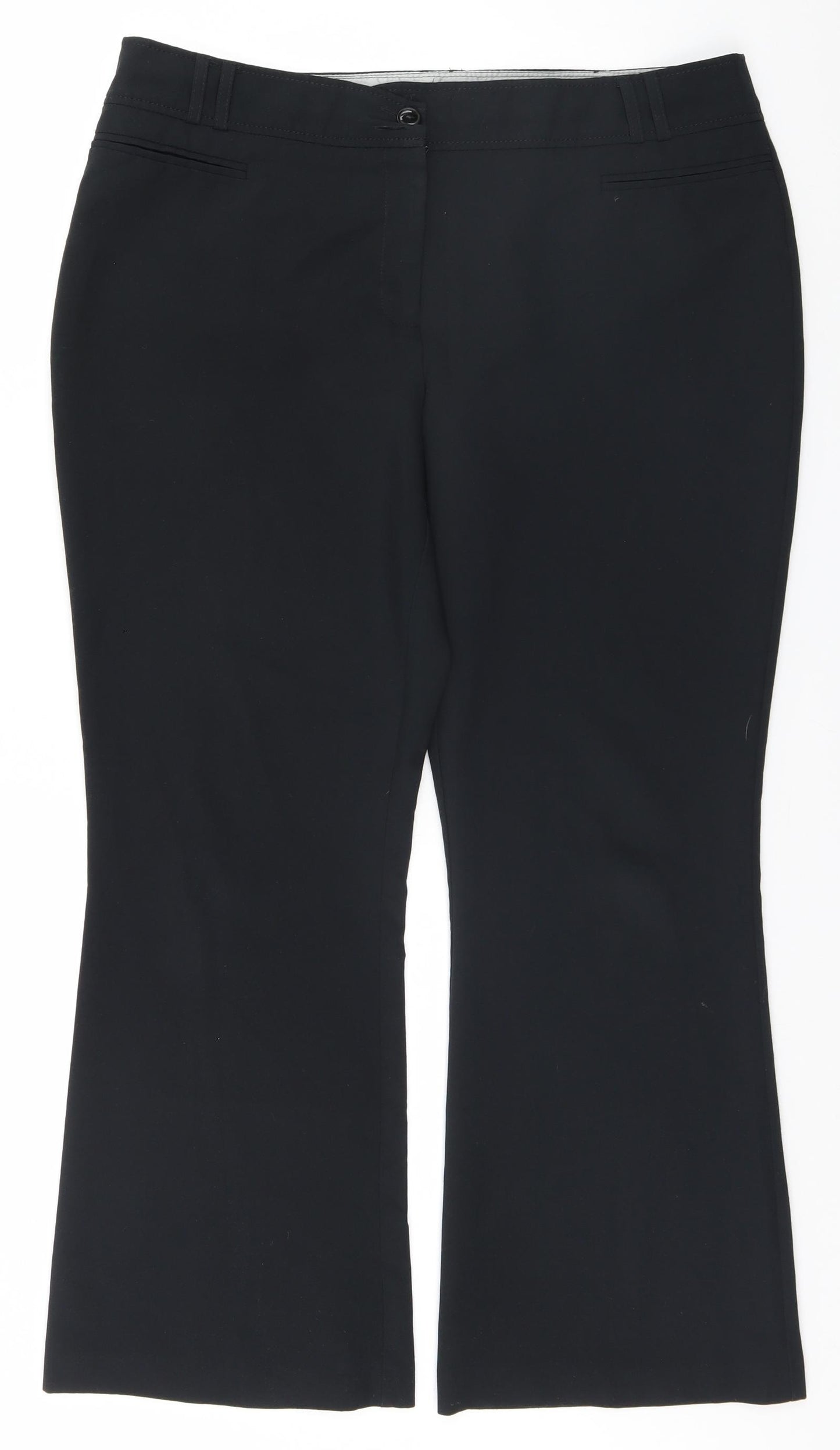 Dorothy Perkins Womens Black   Trousers  Size 16 L28 in