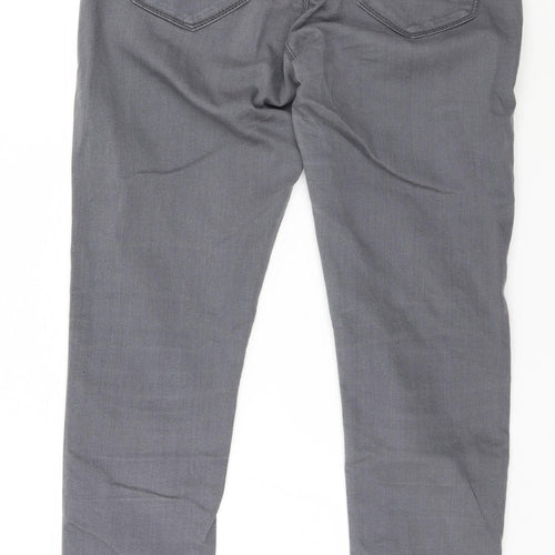 DP Womens Grey   Straight Jeans Size 10 L28 in