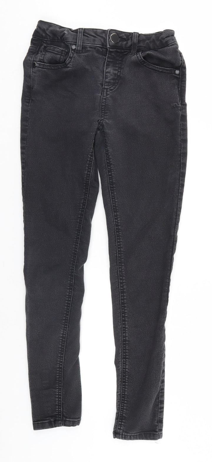 Miss Selfridge Womens Black Skinny Jeans Size 8 L25 in