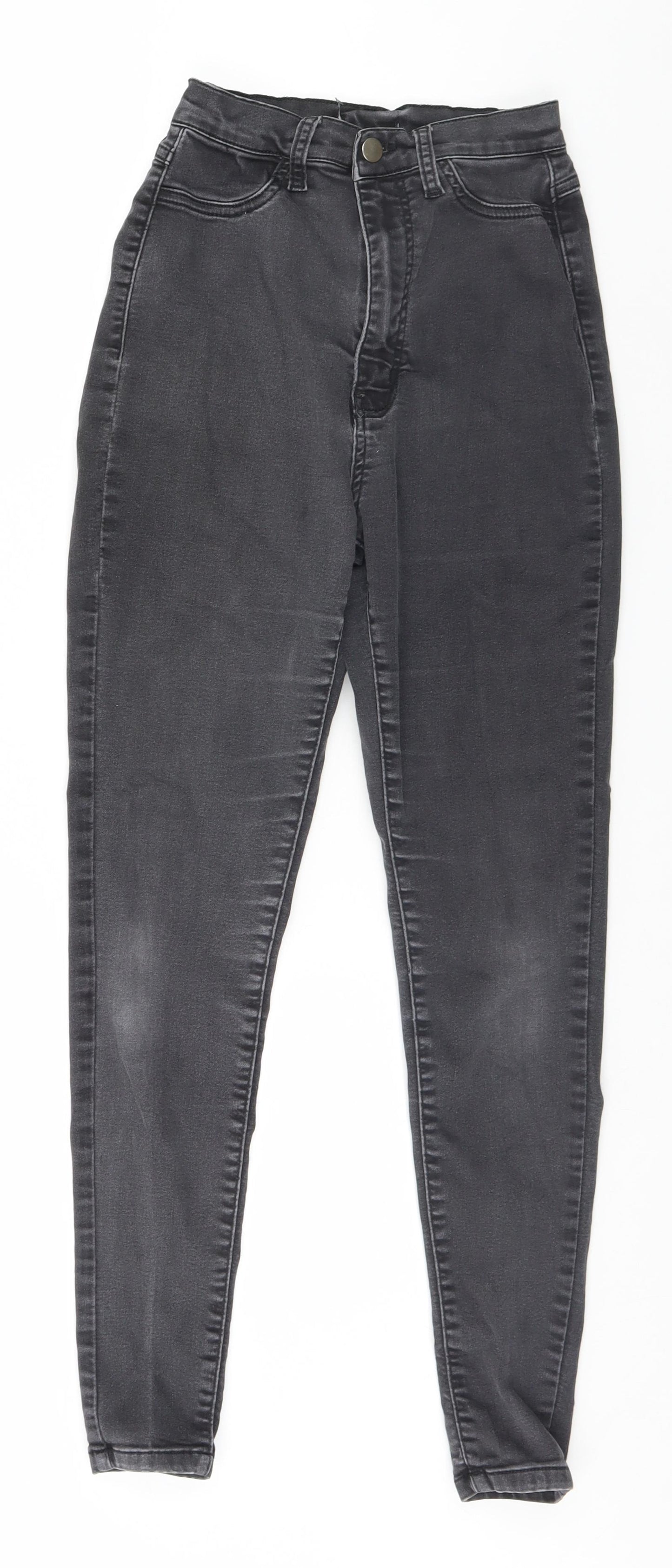 Preworn Womens Grey   Skinny Jeans  L26 in