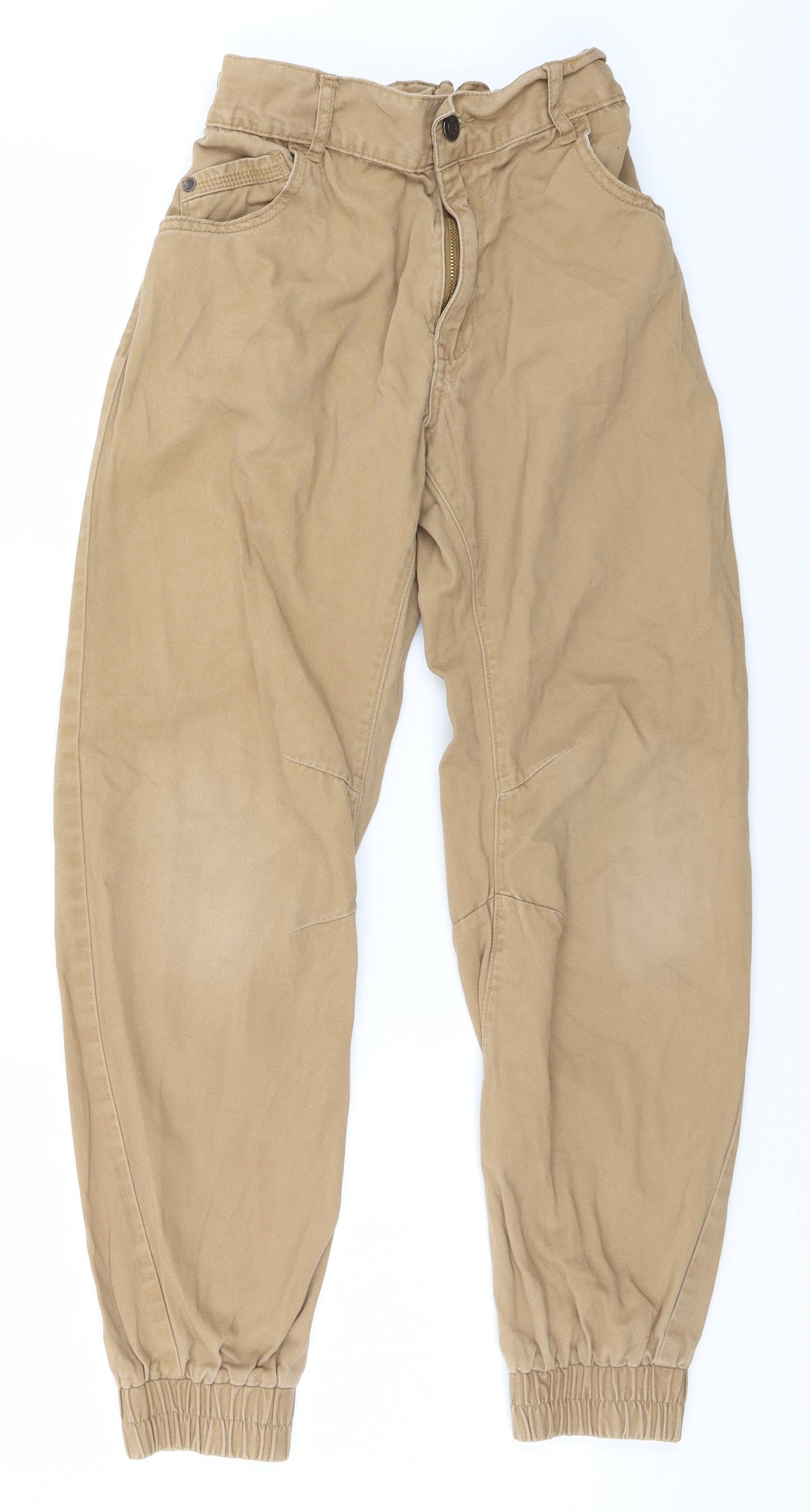 George Girls Brown   Straight Jeans Size 12-13 Years