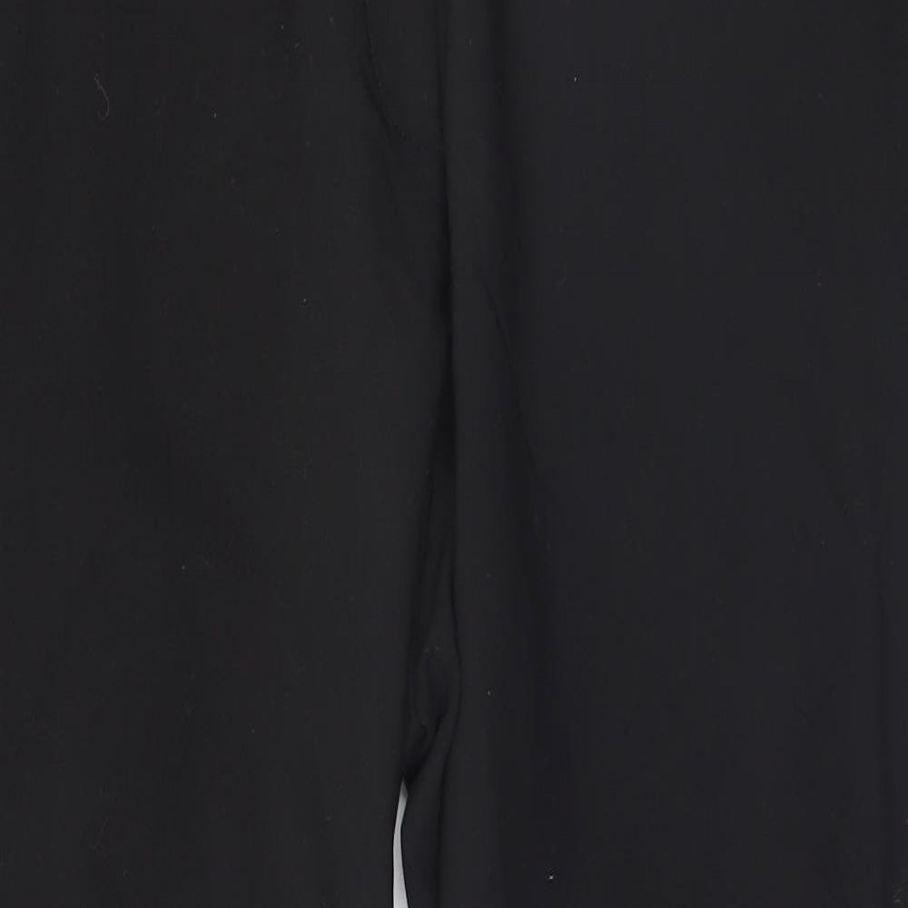 H&M Womens Black   Trousers  Size 12 L24 in